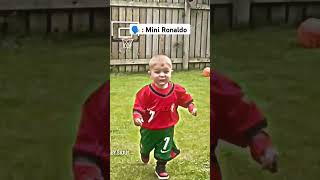 Mini Ronaldo 💀🔥  football [upl. by Alford]