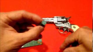 Vintage Cap Guns the Nichols Stallion 38 [upl. by Alliuqa]