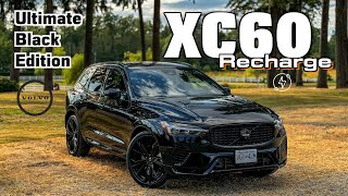 2024 Volvo XC60 T8 Recharge Ultimate Black Edition  Brawn and Beauty [upl. by Pazit491]