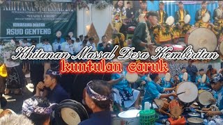 khitanan massal desa kembiritan 3112024 3 kuntulan caruk [upl. by Kila]