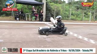 Corrida de Carrinho de RolimÃ£ e Trikes  3Âª Etapa do Sul Brasileiro 2024  Video 2 [upl. by Egidius]