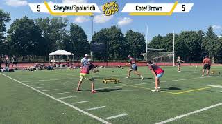 STS Boston  Quarterfinals  SpolarichShaytar v CoteBrown  Game 1 Condensed [upl. by Hgielrac]