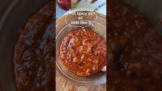 Sambal Oelek  Natural Chilli Sauce sambaltrasi resep [upl. by Clarence]