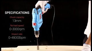 FIXTEC Electric DrillsImpact Drills [upl. by Urson]