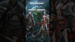 Old Kratos VS Young Kratos godofwar shorts [upl. by Eniksre]