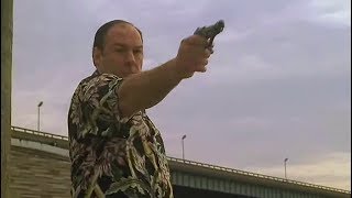 Tony Kills Chucky  The Sopranos HD [upl. by Annaed]