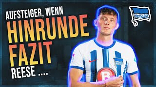 FAZIT 25 Punkte nach 17 Spielen Aufstieg oder Mittelmaß 🏟 Hertha News [upl. by Laurin]