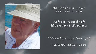 Johan Hendrik Meindert Elenga [upl. by Eseyt276]