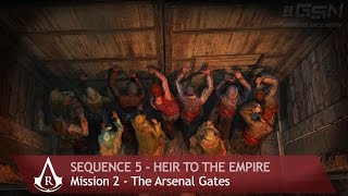 Assassins Creed Revelations  Sequence 5  Mission 2  The Arsenal Gates 100  Sync [upl. by Vinita]