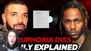 Kendrick quotEuphoriaquot Diss ACTUALLY Explained TONS OF NEW INFO  Reaction [upl. by Bolen]