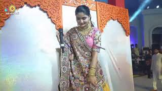 Geeta Rabari  Today Grand Entry Mumabi  Navratri 2024  Garba 2024 [upl. by Nnomae]