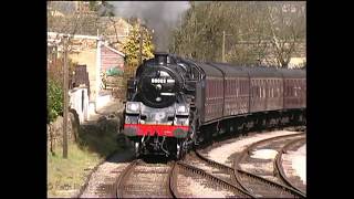 15 KWVR 7th April 2007 Keighley and Worth Valley Railway Easter Saturday with 80002 and 41241 [upl. by Fenella]