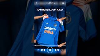 New ODI Jersey Of Indian Cricket Team 🔥❤️ indvsaus bgt2024 viratkohli rohitsharma [upl. by Atenahs456]