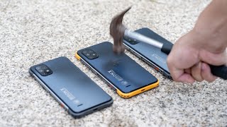 UMIDIGI Bison X10 Official Rugged Durability Testing amp Fire Test Video [upl. by Eimoan]