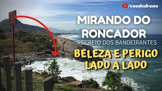 Mirante do Roncador Prainha Secreto e Macumba  RECREIO RJ  VoudeDrone [upl. by Etteniotna]