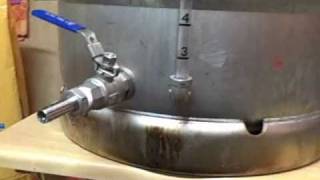 Weldless Site Glass Install on The Keggle [upl. by Naahs130]