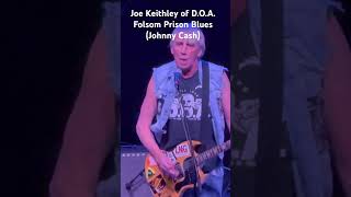 Joe Keithley aka Joey Shithead covering Johnny Cash live in Portland Oregon opening for Duff McKagan [upl. by Cynara]