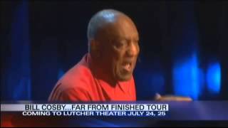 Lutcher Theater Interview on 12 News at Noon About Bill Cosby Tour [upl. by Ahsek]