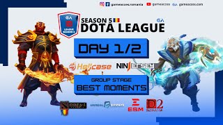 🔴Season5 DOTA2 Romanian LEAGUE  Summary Week 1 Ar1sE GOD hellcase ninjersey tournaments [upl. by Theressa]