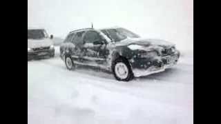 A4 1 9 Tdi Quattro snow pull 2014 [upl. by Ahsitil135]