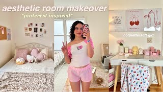 AESTHETIC ROOM MAKEOVER ⭐️ pinterest inspired [upl. by Katzen]