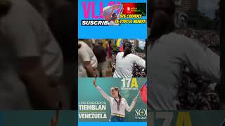 VENEZUELA HACE HISTORIA venezuela corina milei shorts [upl. by Goody720]