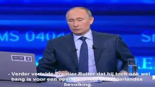 Poetin vertelt zijn ervaring over Rutte [upl. by Yekciv]