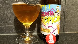 Tiny Rebel Clwb Tropicana Tropical Thunder Mouth Explosion  Welsh Craft Beer Review [upl. by Lorrin92]