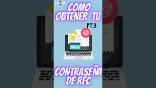 Como obtener tu contraseña de RFC Pt3 [upl. by Paske309]