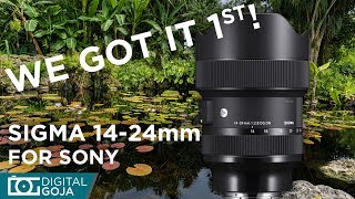 FIRST LOOK Sigma Launches the 1424mm Art Lens for Sony E [upl. by Htaeh]