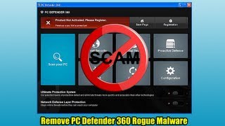 Remove PC Defender 360 Rogue Malware [upl. by Rebmit]