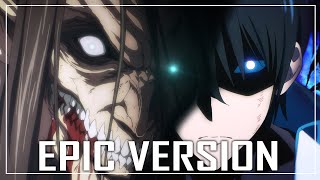 DARK ARIA ＜LV2＞ x Vogel Im Käfig  Solo Leveling x Attack on Titan  EPIC VERSION [upl. by Ebneter]