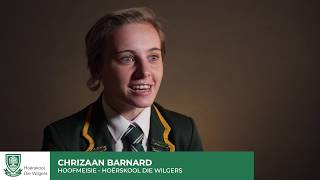 Hoërskool Die Wilgers met Chrizaan Barnard [upl. by Artinahs]