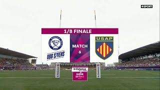 Bordeaux Begles 7s vs USA Perpignan 7s  Franch Super Sevens  Rugby Union Sevens 2024  18 finals [upl. by Podvin]