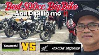 Best 500cc BigBike  Japan Brand Kawasaki VS Honda  Anu pipiliin mo Specs and Features Price [upl. by Niriam917]