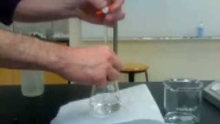 Phenolphthalein Titration [upl. by Adamski]