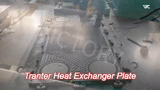 Industry Tranter Heat Exchanger Plates Compact And Light Types [upl. by Pisano454]