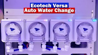 Ecotech Versa Auto Water Change Setup AWC [upl. by Neukam127]