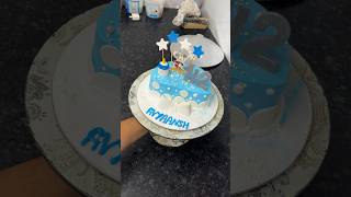 6 month baby cake making [upl. by Lorrayne]