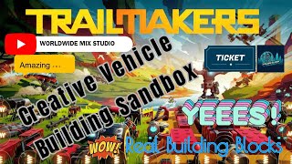 Trailmakers  Building and testing cars and planes  Best Creations gaming livestreams [upl. by Subir]