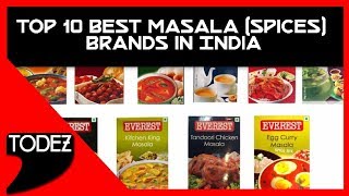 Top 10 Best Masala Spices Brands in India [upl. by Cataldo740]