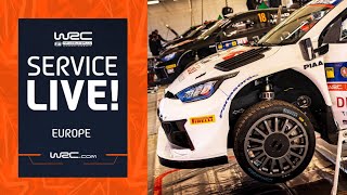 🔴 Saturday Service Show LIVE  WRC Central European Rally 2024 [upl. by Robma]