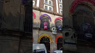 Teatro Ocampo centro de Cuernavaca Morelos 🇲🇽 diademuertos calaveras [upl. by Garold950]