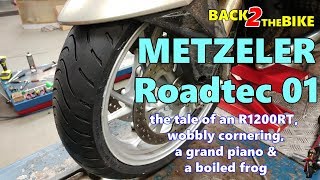 Metzeler RoadTec 01 solved my Righthand bend problem [upl. by Kriste614]