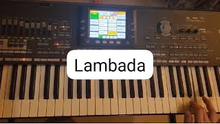 KaomaLambadaKeyboard Cover [upl. by Ellerol]