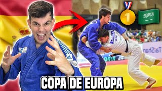 ¡PELEO CONTRA EL CAMPEÓN DE ARABIA SAUDÍ 🥋🥇🇸🇦 Copa De EUROPA de Judo 🇪🇺 [upl. by Romalda]