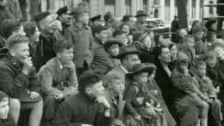 Herdenking van de bevrijding 1957 [upl. by Andi]