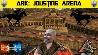 ARK Jousting Arena Build [upl. by Rae227]