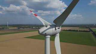 Windpark Bennrather Börde  mit 4 neuen Enercon E82 [upl. by Olram888]