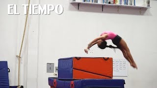 Niñas gimnastas se preparan para los juegos Olímpicos Tokyo 2020  El Tiempo [upl. by Janik]